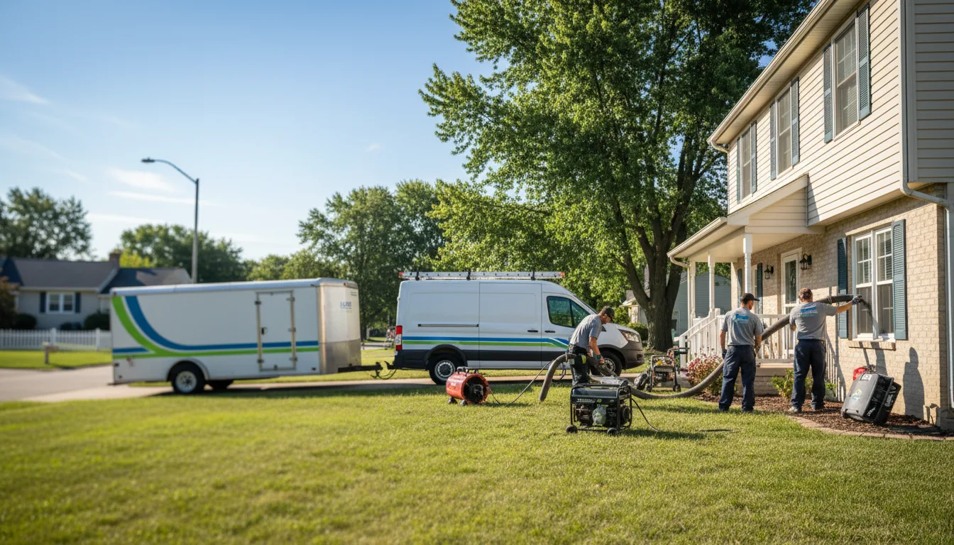 Flooded Basement Restoration And Cleanup With Repair in Imperial, NE near me